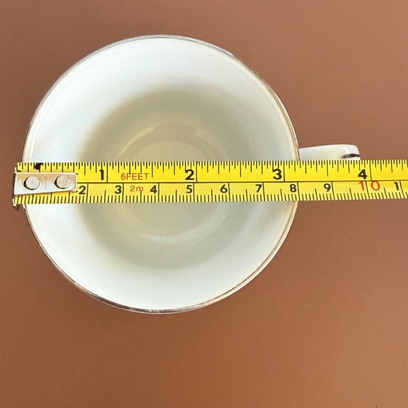 Somerset by NL Excel‎ Coffee or Tea Cup Blue Pink Floral Trim Replacement CRACK - Picture 8 of 9